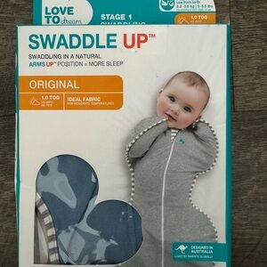 Love to dream blue swaddle newborn